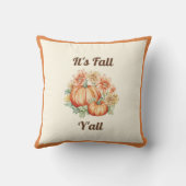 カボチャ&フラワーズファームハ素朴ウス秋デコール クッション (裏面)