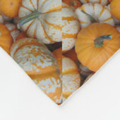 カボチャ フリースブランケット (角)