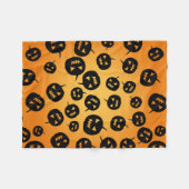 カボチャ フリースブランケット (正面(横))