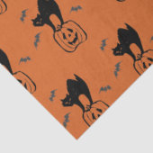 カボチャ&ブラックキャットハロウィンティッシュペーパー 薄葉紙 (詳細)