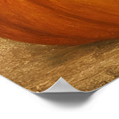 カボチャ、プレイド&平和的日- Cozy Autumn Post ポスター (角)