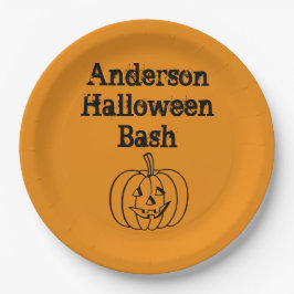 カボチャ ペーパープレート
