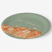 カボチャ ペーパープレート (アングル)