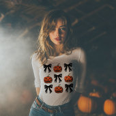 カボチャ&ボウハロウィーン トライブレンドTシャツ