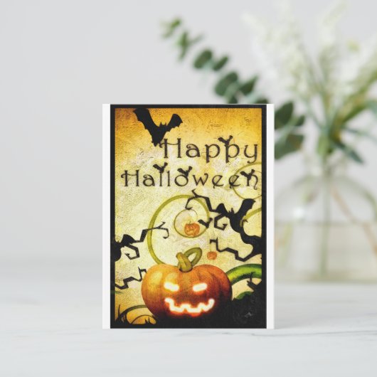 カボチャ ポストカード (スタンド正面)