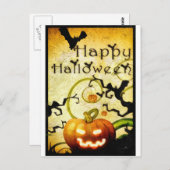 カボチャ ポストカード (正面/裏面)