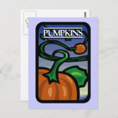 カボチャ ポストカード (正面/裏面)