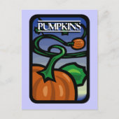 カボチャ ポストカード (正面)