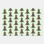 カボチャ ラッピングペーパーシート (正面2)