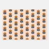 カボチャ ラッピングペーパーシート (正面)