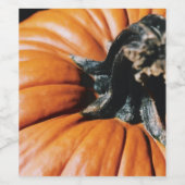 カボチャ ワインラベル (シングルラベル)