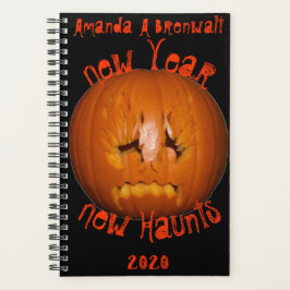 カボチャ、悲しい炎 プランナー手帳