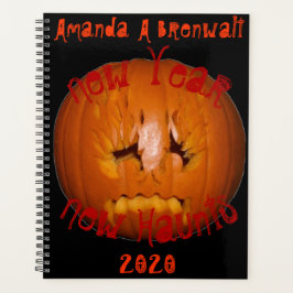 カボチャ、悲しい炎 プランナー手帳