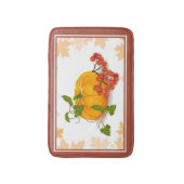 カボチャ、果実テラコッタ秋感謝祭 バスマット (正面縦)