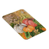 カボチャ – 水彩 マグネット (右側)