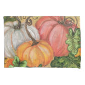 カボチャ – 水彩 枕カバー (正面)