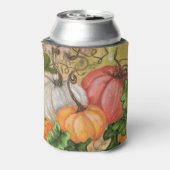 カボチャ – 水彩 缶クーラー (缶裏面)