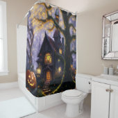 カボチャ/秋/秋/ハロウィーン シャワーカーテン (インサイチュ)