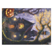 カボチャ/秋/秋/ハロウィーン テーブルクロス (正面(横))