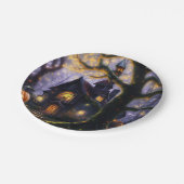 カボチャ/秋/秋/ハロウィーン ペーパープレート (アングル)