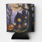 カボチャ/秋/秋/ハロウィーン 缶クーラー (裏面)