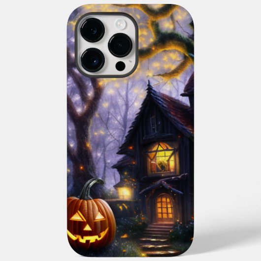 カボチャ/秋/秋/ハロウィーン Case-Mate iPhoneケース (裏面)