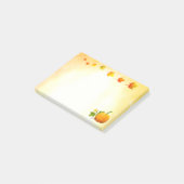 カボチャ&紅葉ノート ポストイット (アングル)