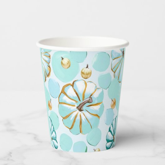 カボチャ 紙コップ (裏面)