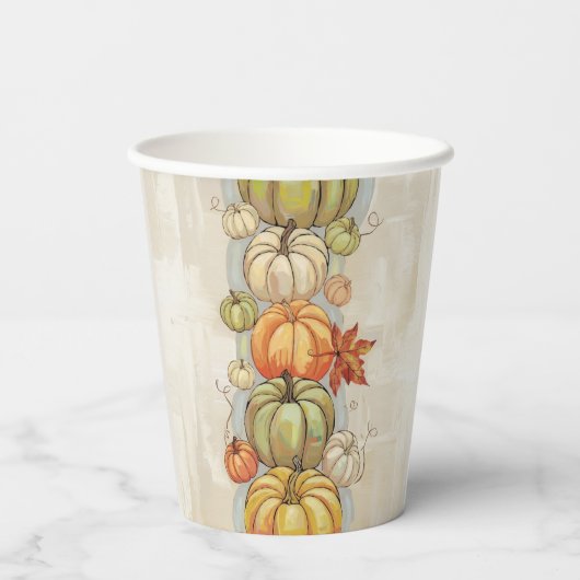 カボチャ 紙コップ (裏面)