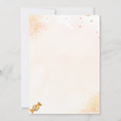 カボチャ&葉オレンジカボチャ彫刻パーティー 招待状 (裏面)