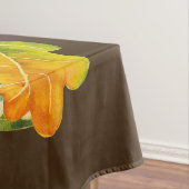 カボチャ、葉、葉の収穫 テーブルクロス (インサイチュ)