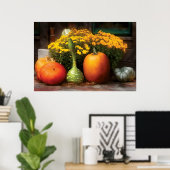 カボチャ – 集団の全てはこちら ポスター (ホームオフィス)