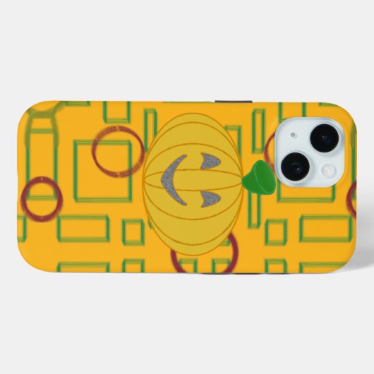 カボチャ Case-Mate iPhoneケース (裏面 (横))