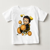 カボチャBee Tシャツ (正面)