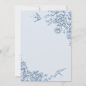 カボチャChinoiserieベビーは赤ちゃんシャワーを醸造している 招待状 (裏面)