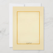 カボチャin水彩招待状 招待状 (裏面)