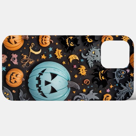 カボチャiPhoneケース Case-Mate iPhoneケース (裏面 (横))