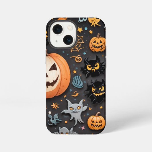 カボチャiPhoneケース iPhoneケース (裏面)