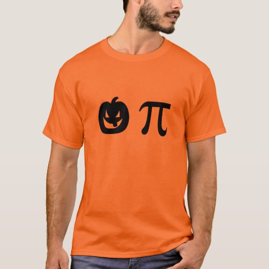 カボチャPi Tシャツ (正面)