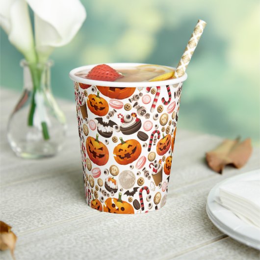 カボチャSIPカップ 紙コップ (インサイチュ)