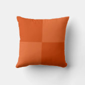 カボチャSpice-yyyyオレンジとオレンジの大きな正方形 クッション (裏面)