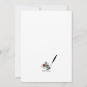 カボチ飾ャパーティの招待状 招待状 (裏面)