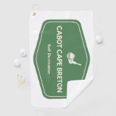 カボットケープブレトンカナダゴルフ目的地 ゴルフタオル (インサイチュ)