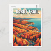 カボットトレイルノバスコシアカナダトラベル ポストカード (正面/裏面)
