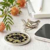 カボドール犬のオーナー キーホルダー (側面)