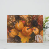 カボプキンオータムーンバーンドオレンジヴィンテージアンティークアート (スタンド正面)