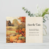 カボプキンファーム秋ハーベストサンクスギビング セーブザデート (スタンド正面)