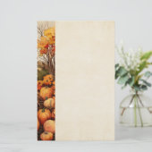 カボプキンファーム秋ハーベストサンクスギビング 便箋 (スタンド正面)