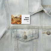 カボプキンファーム秋ハーベストサンクスギビング 名札 (インサイチュ)