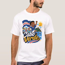 カボベルデ フットボールパラダイス – 熱帯の島々 Tシャツ
